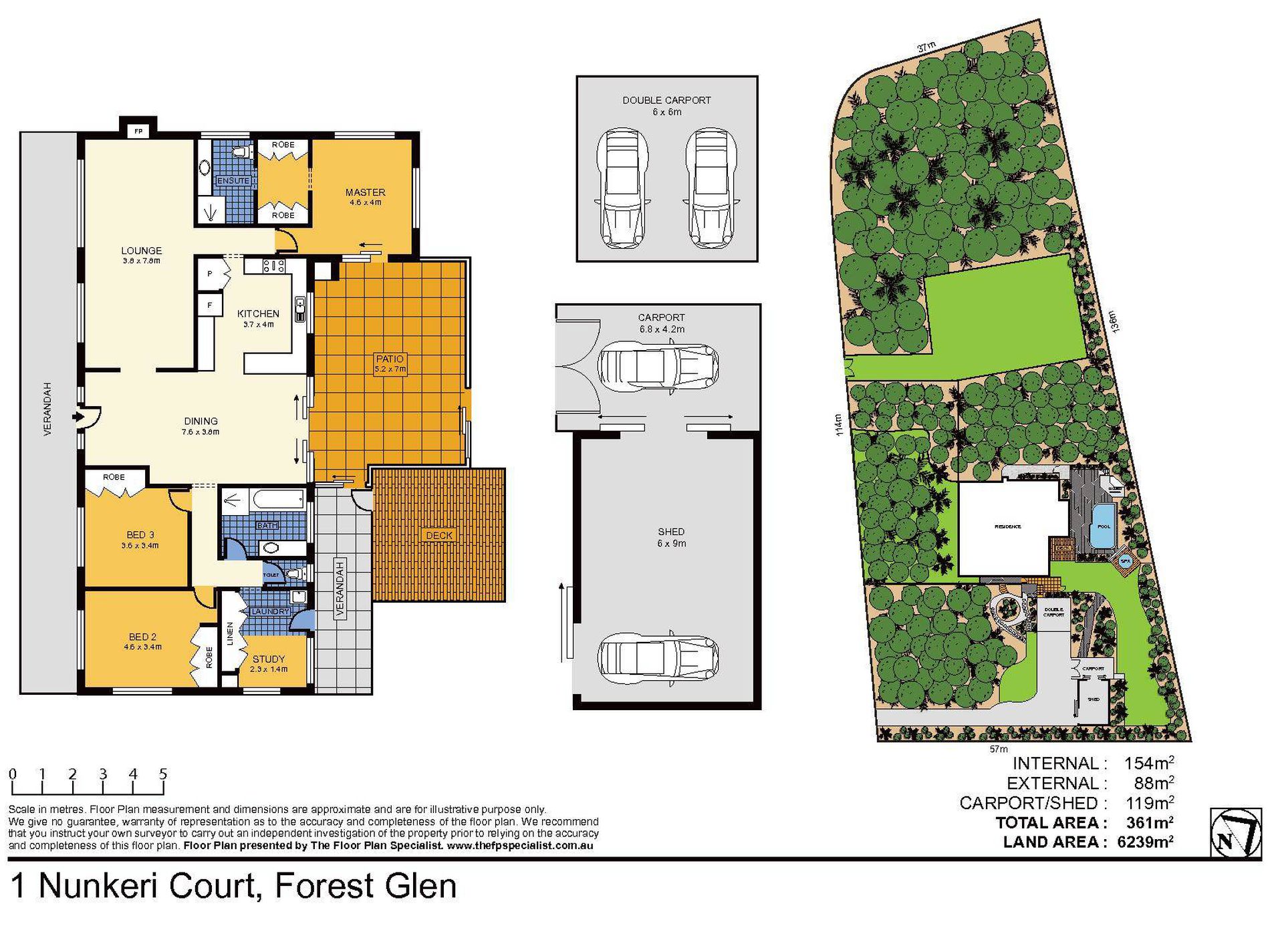 1-9 Nunkeri Court, Forest Glen Floor Plan