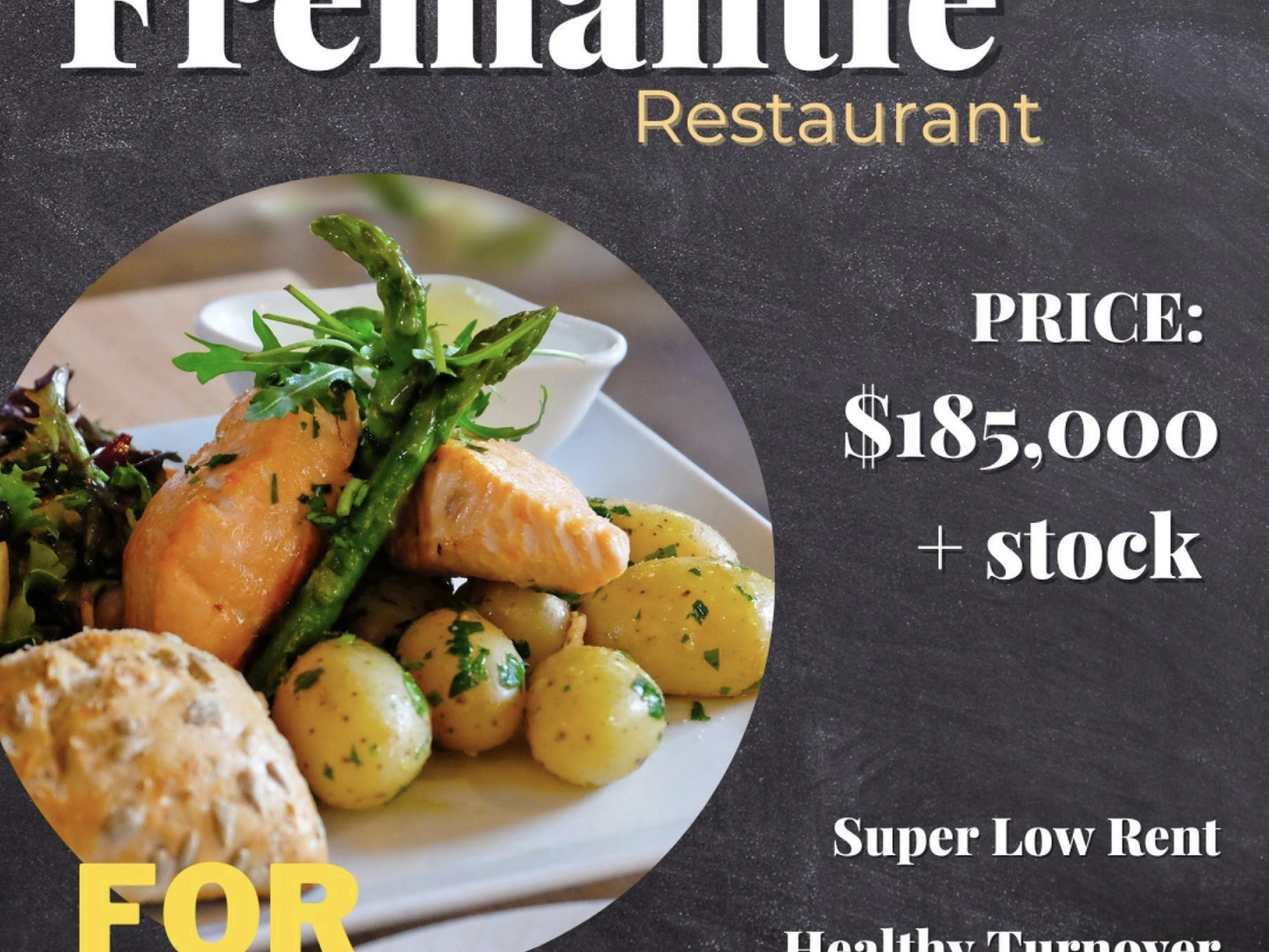 Fremantle Restaurant With Fantastic Profits