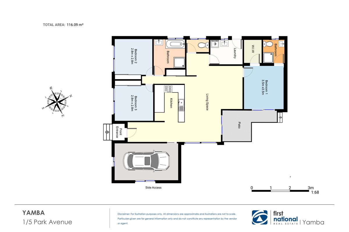 1 / 5 Park Avenue, Yamba