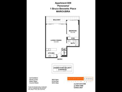 809 / 717 Anzac Pde, Maroubra