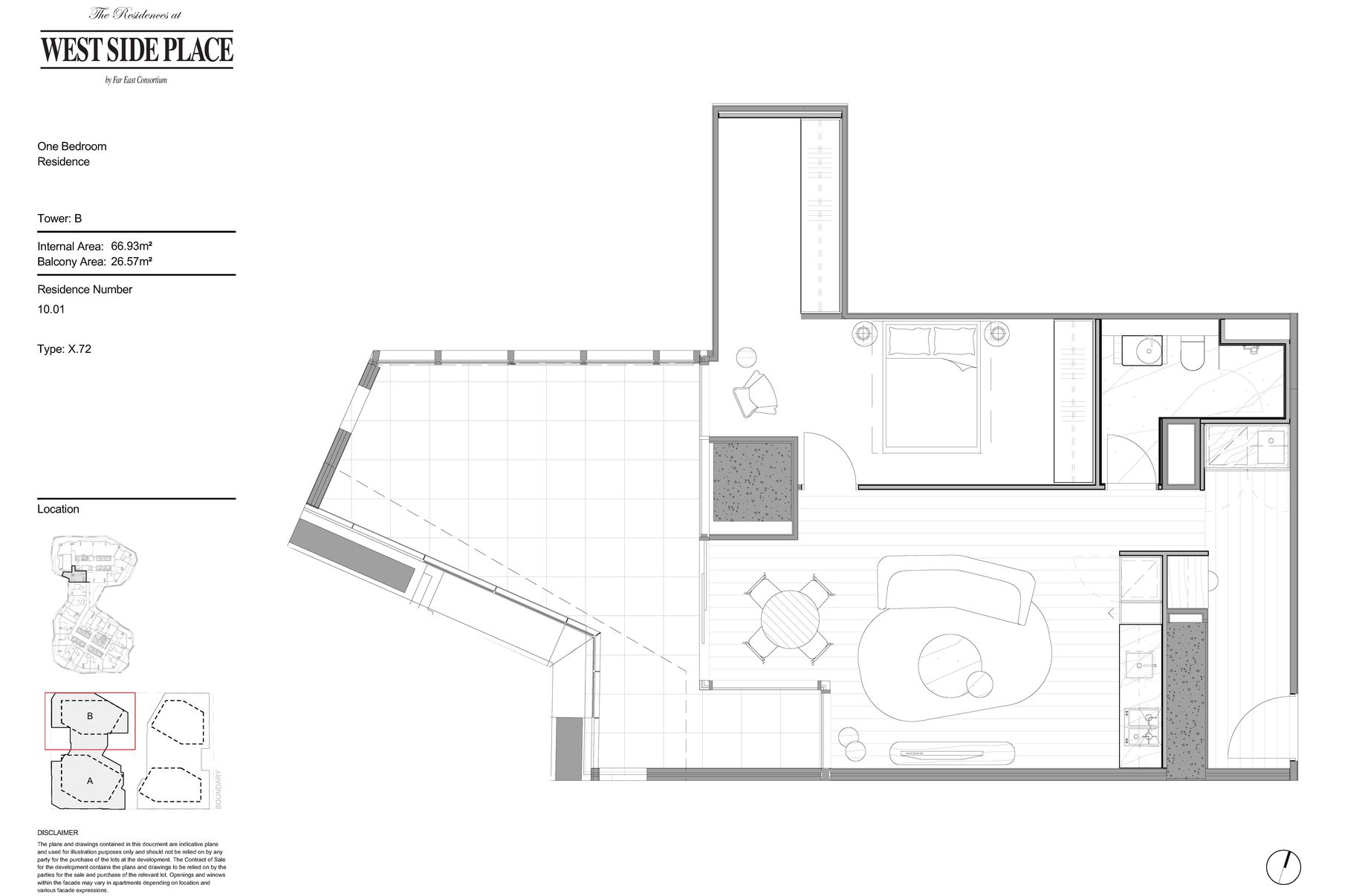 Tower B 1 Bed / 639 Little Lonsdale Street, Melbourne