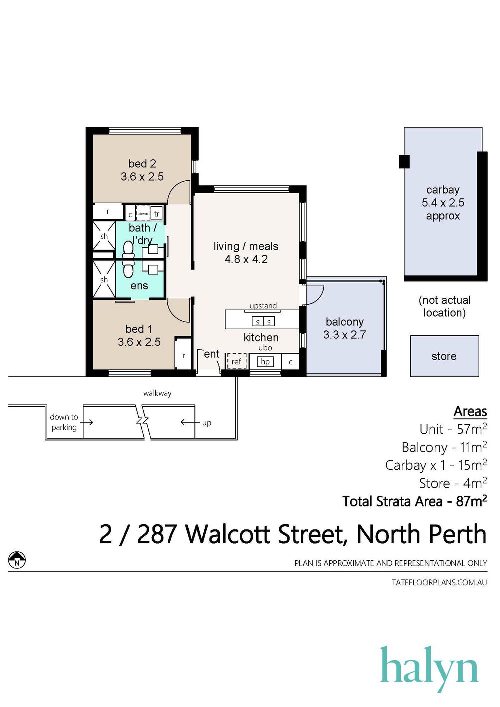 2 / 287 Walcott Street, North Perth